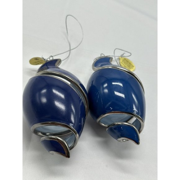 Two Starlight Blessings. Heirloom Porcelain Ornament Collection By Dona Gelsinge - Picture 2 of 11